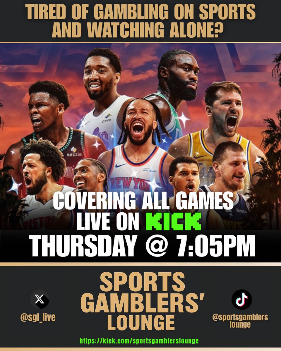 Sports Gamblers Lounge tweet media