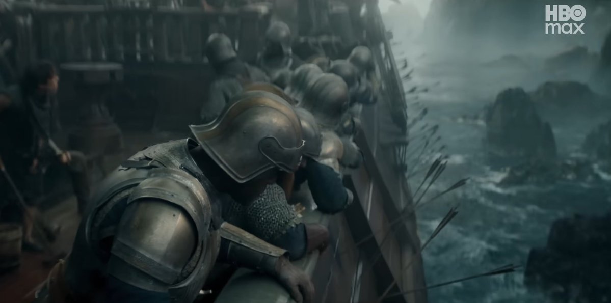 ok so this is definitnely the moment that Corlys sees Jace fall right???? and then maybe he and the Velaryon fleet is trying to find Jace's body in the water???

idc what anyone says, those Velaryon boys are his babies, he loved them