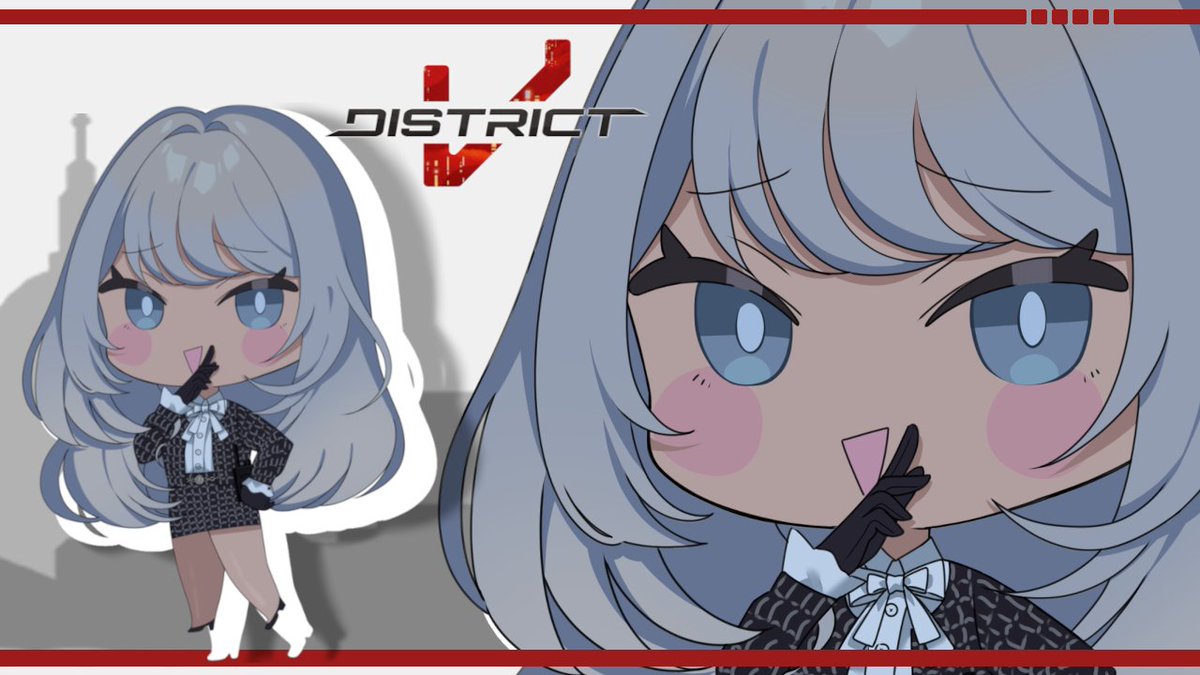 #DistrictV INTRO:  

Name: Misty Meanors 🪞🎐
Occupation: Police Officer
Callsign: #021

Backstory: Misty is the dignified daughter of the esteemed Meanors family. Despite spending her whole life at the family estate, she has chosen to move to the city for one purpose. There is