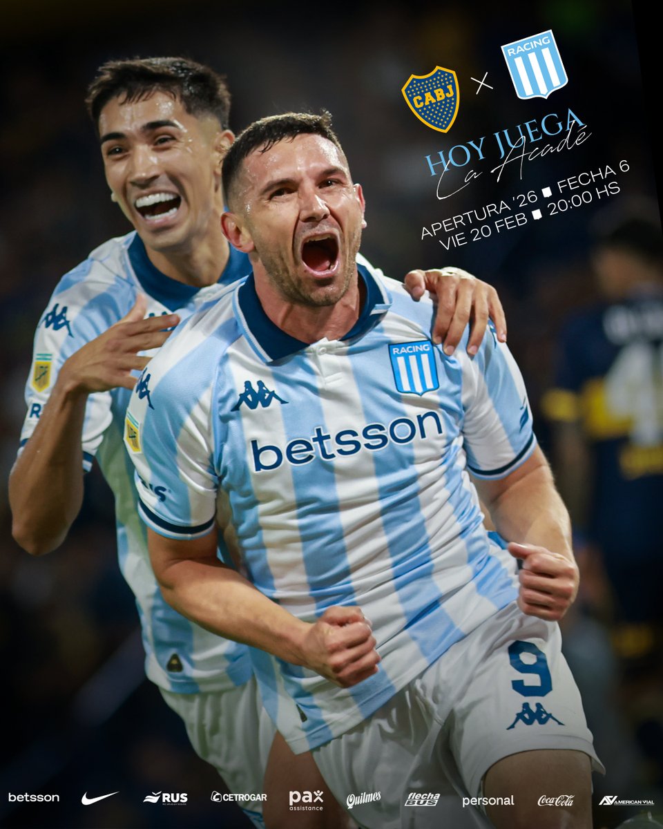 ¡CON TODO ESTA NOCHE, ACADEMIA! 🩵👊🏻