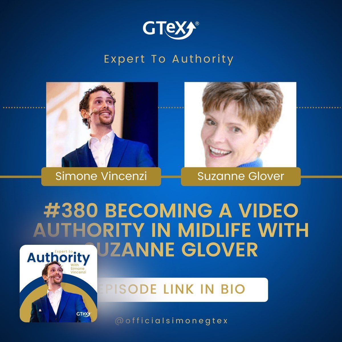 You know it's not too late to become a video authority if you're over 40. In this podcast interview, I share my seven steps for being strategic with video so you can save time and get better results.

Listen now: podcasts.apple.com/us/podcast/epi…