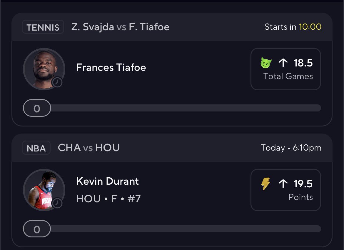 Kevin Durant Discount Pair🎾

MAX IT ⚡️

#Gambling𝕏 #TennisPicks #Betting #PrizePicks