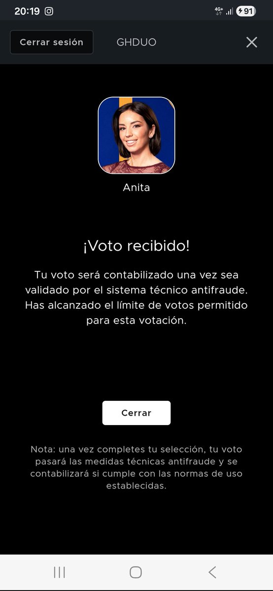 A quién? A Anita? NO!!!!
#GHDúo19F