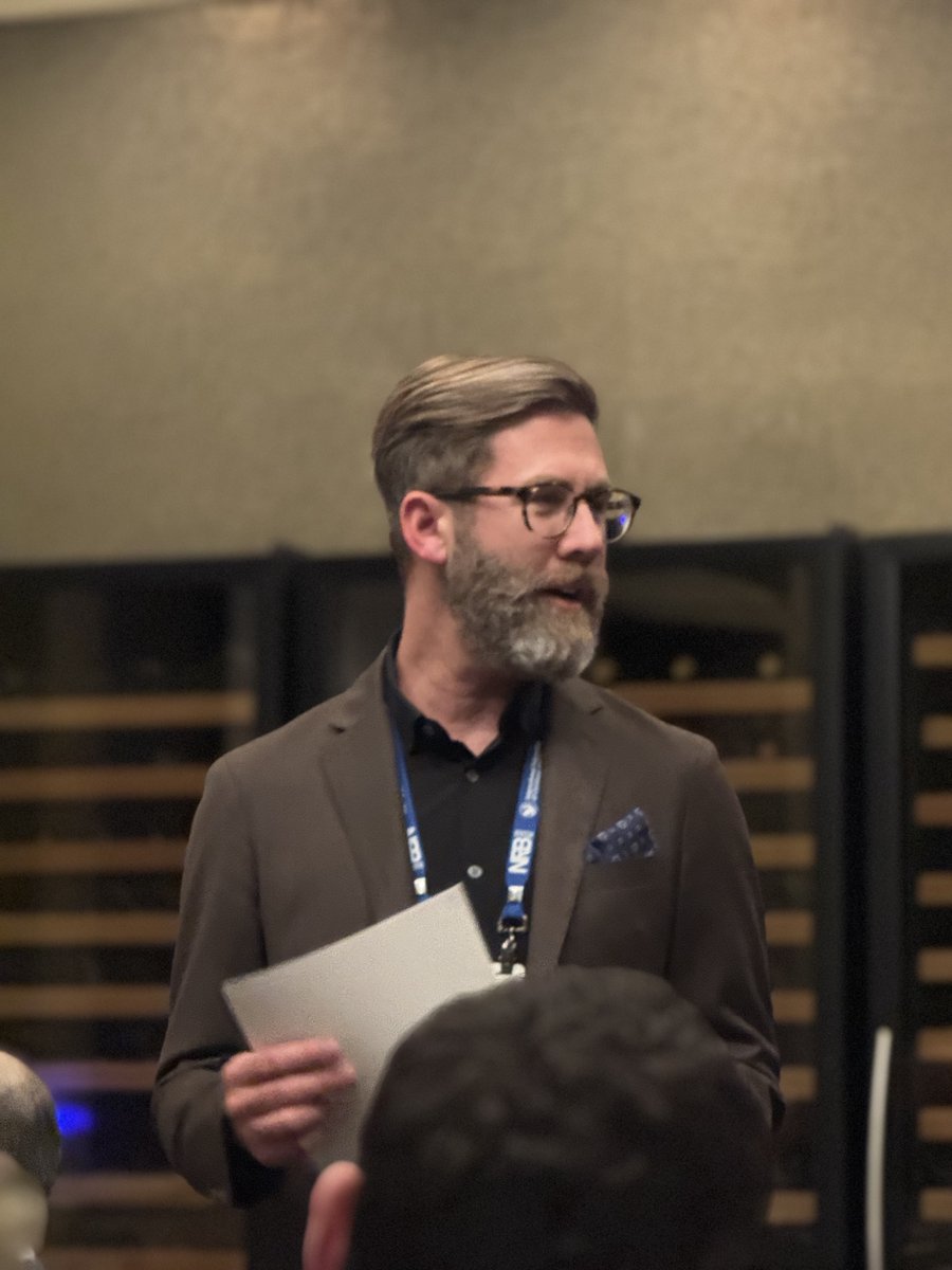 Markins's tweet photo. Had a blast last night with @akooman from @compassion. We had the privilege to hear from @davidkinnaman from @BarnaGroup and ask questions in a small, lovely, hospitable setting. So excited about what God is doing among GenZ! @Awana PS: the Kinnaman beard is legit!!! https://t.co/5ENvcPg2co