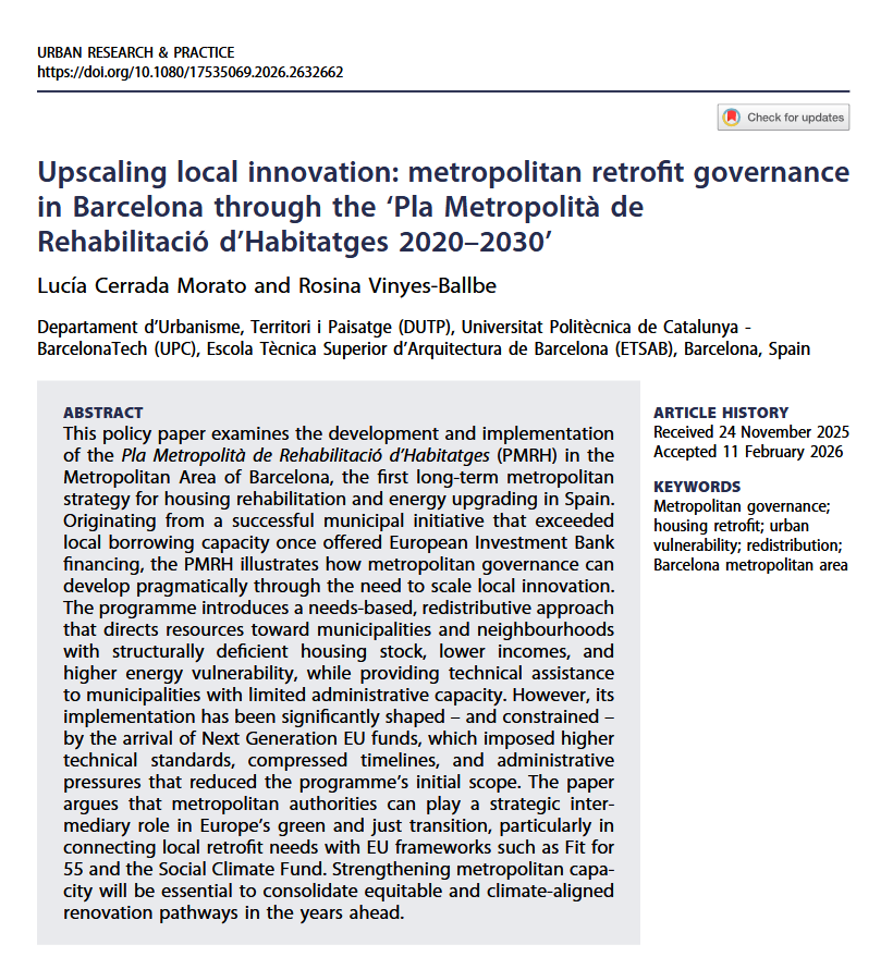 Urban Research & Practice tweet media