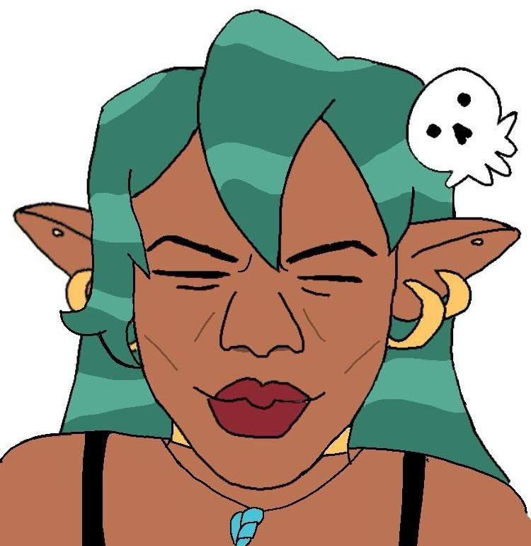 Aw hell naw man look at my fanart I gotta quit vtubing immediately 💀