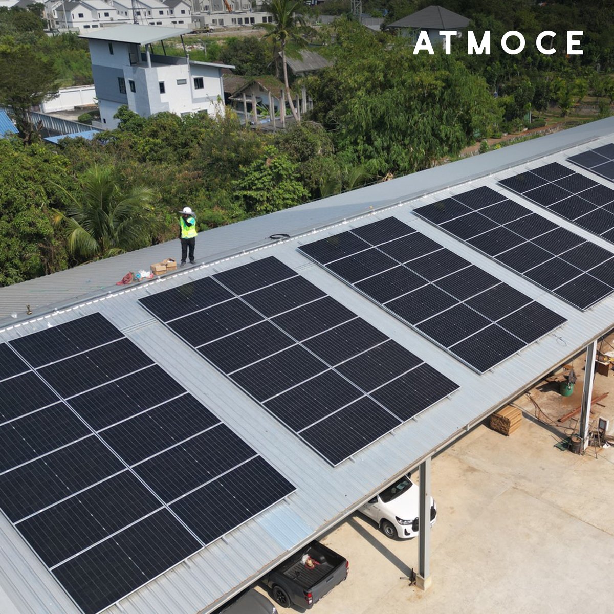atmoceglobal's tweet image. High safety. Smart efficiency. ⚡🏭

Furniture factory | 51.12 kWp / 45 kWac
MI-1250-2M ×36 + MC100-Wye-8in1
3-phase Wye

Low DC, module-level MPPT &amp;amp; rapid shutdown—built for high-safety C&amp;amp;I sites. 🔒☀️

#ATMOCE #Microinverter #SafetyFirst #CandI