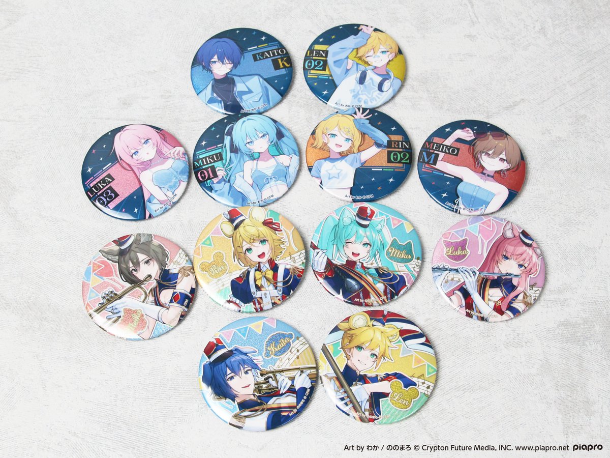 39Culture 2026 トレーディング 大き目ホログラム缶バッジ（全12種