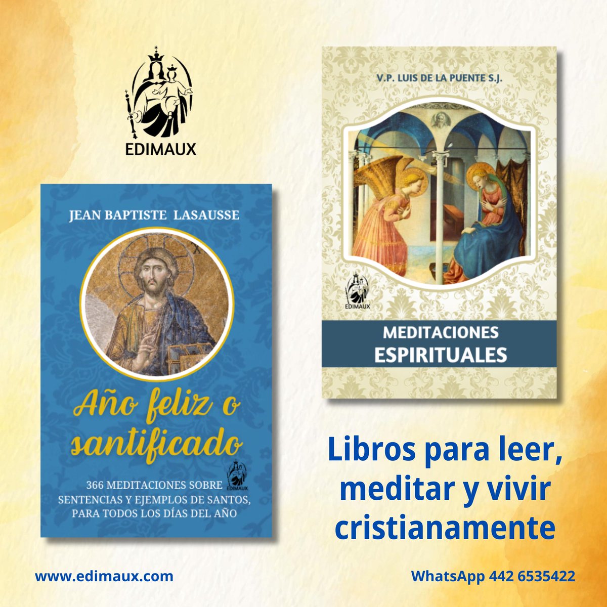 #Cuaresma tiempo de acercarnos a nuestra fe, de leer y meditar buenos libros: edimaux.com