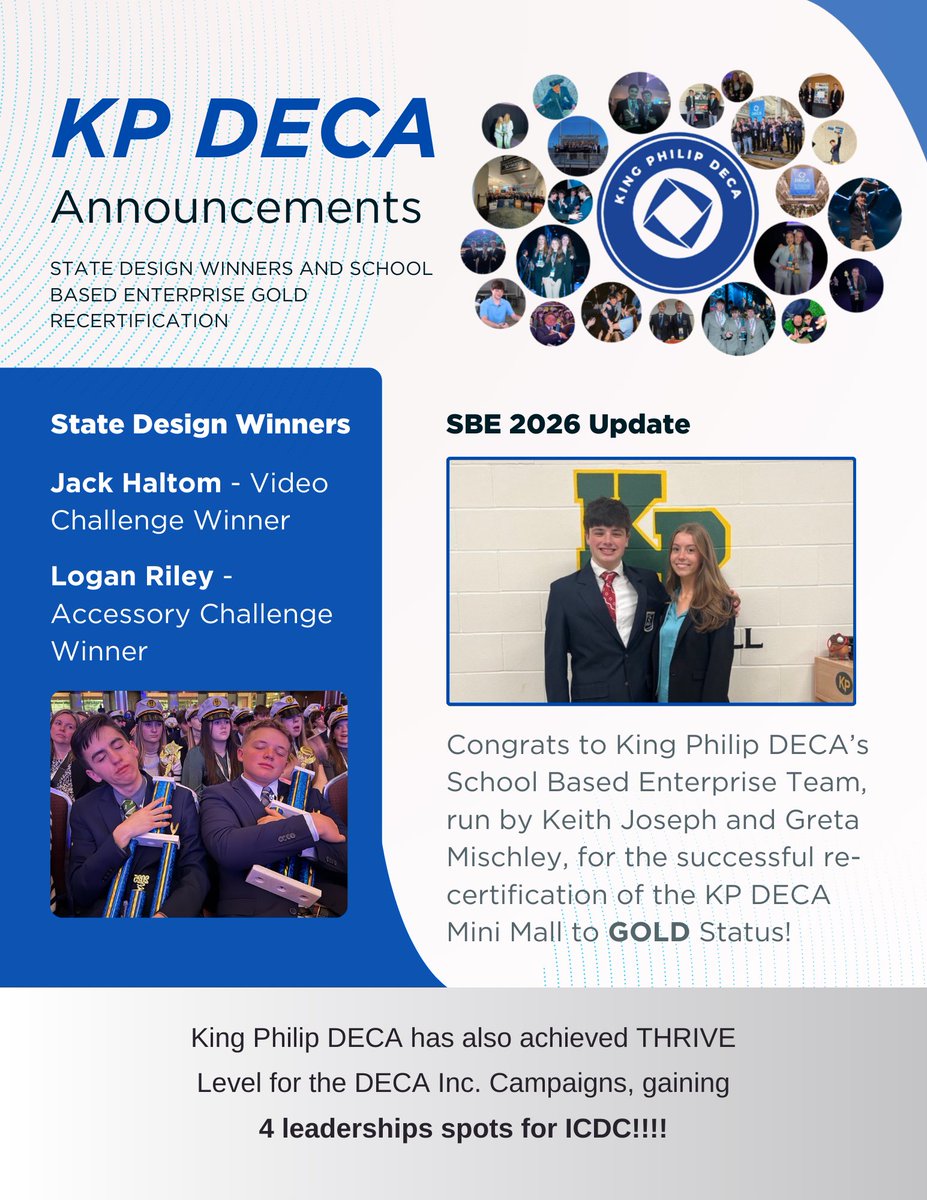 King Philip DECA tweet media