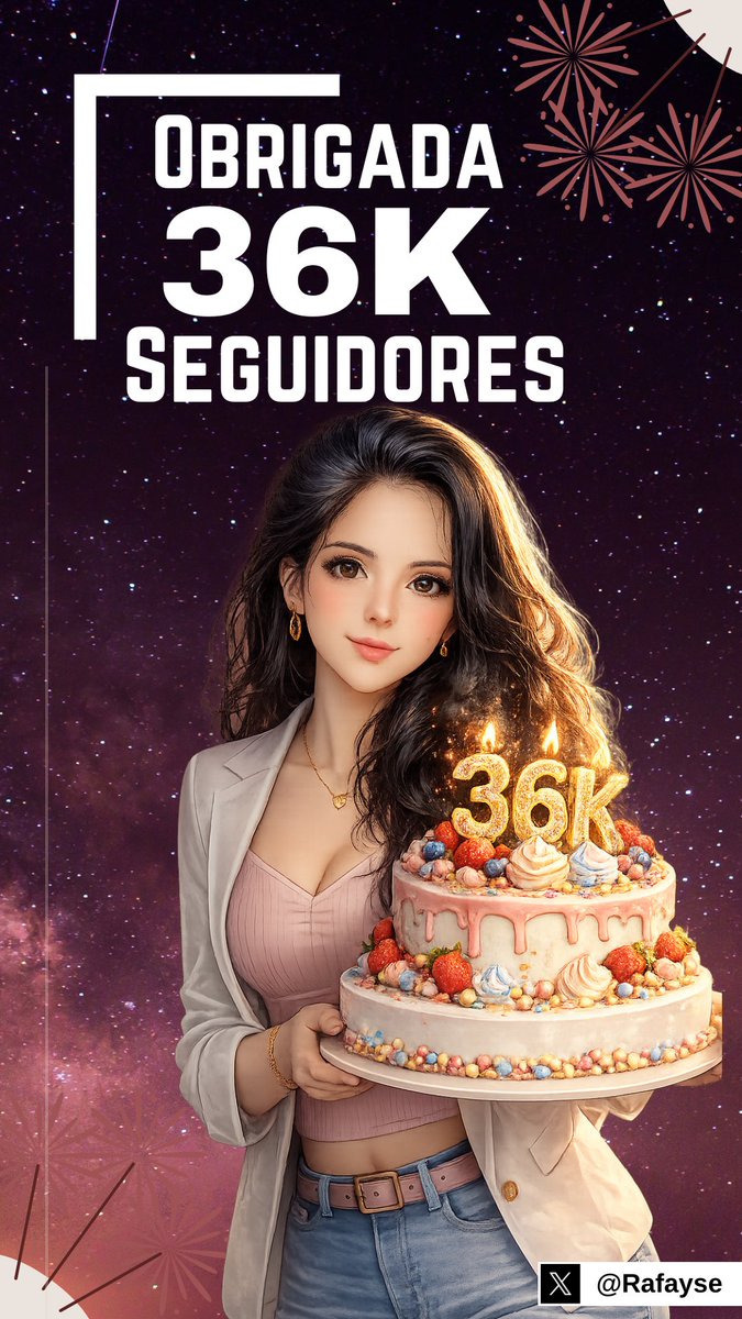 Rafayse's tweet image. 36 mil seguidores no twitter.

Trinta e seis mil pessoas que escolheram estar aqui porque gostam do meu posicionamento, opinião firme, minha luta para manter democracia e desestruturar os bolsominions. 

Obrigada a cada esquerdista, petista, comunista e Antifascista que