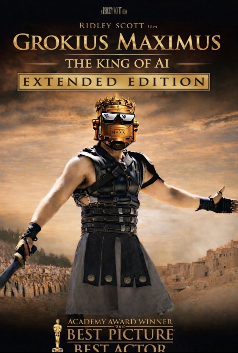 ARE YOU NOT ENTERTAINED <a href="/elonmusk/">Elon Musk</a>??

It’s time to change your PFP I think.
$Grokius Maximus is ready.