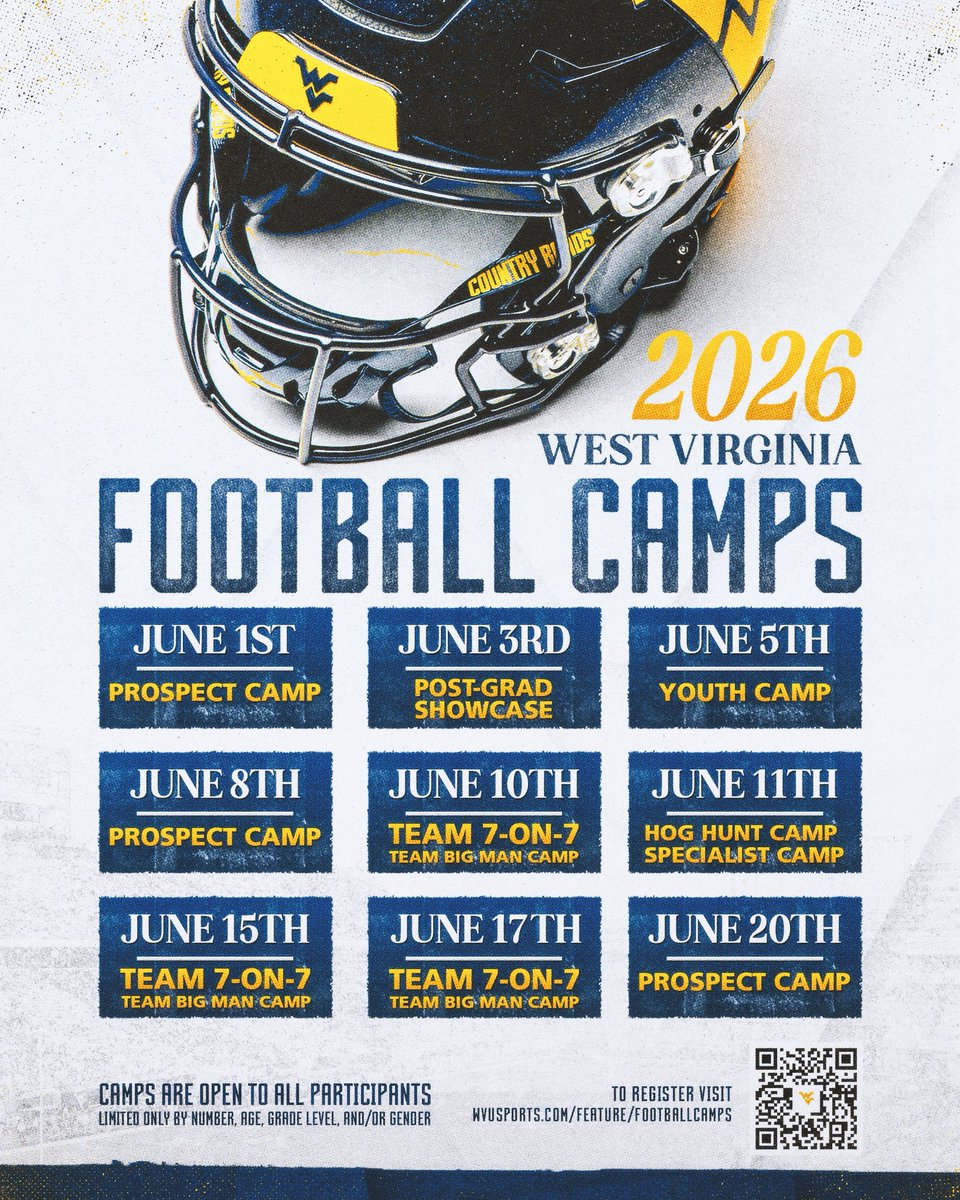 West Virginia Football tweet media