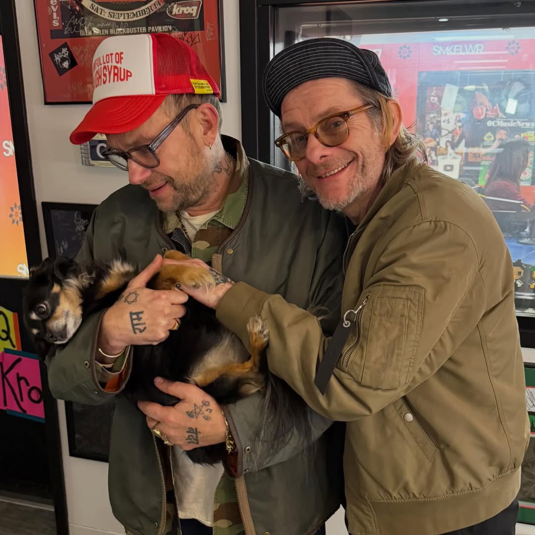 Damon and Jamie meet <a href="/kroq/">The World Famous KROQ</a>'s famous dog Kibby ❤️