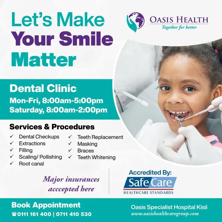 Oasis Specialist Hospital -Kisii tweet media