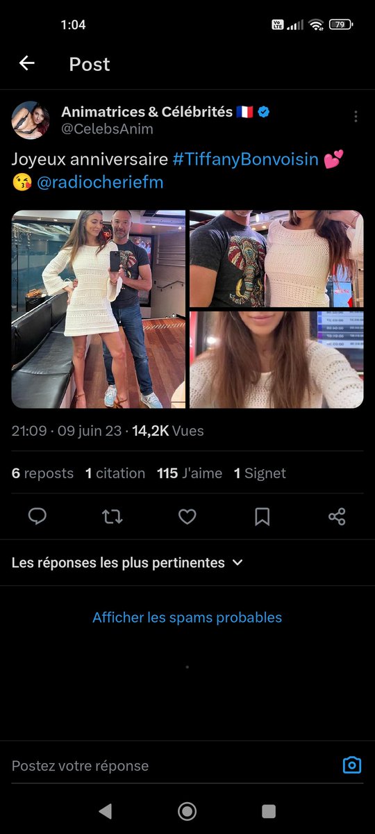 ko__kinou's tweet photo. @TifanyBonvoisin @radiocheriefm https://t.co/NcjynGvRIJ
