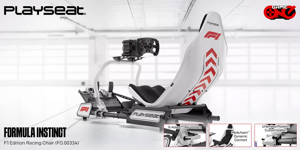 gameoneph's tweet image. Get in F1 mode with the Playseat Formula Instinct, F1 Edition. Authentic seating, X-Adapt adjustments, and Modufoam comfort deliver total control and racing immersion.

🛒Shop Now: bit.ly/3IEYizO

#Restock #Playseat #FormulaInstinct #F1Edition #RacingSetup #Gameoneph