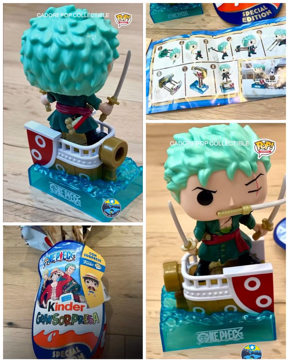 FunkoPOPsNews's tweet image. Love this new Funko One Piece X Kinder collab! Get 1 of 3 amazing POPs! With Ship base too!

Thanks @cadore_pop_collectible ~ #OnePiece #Kinder #FunkoPOPNews #Funko #FunkoPOP