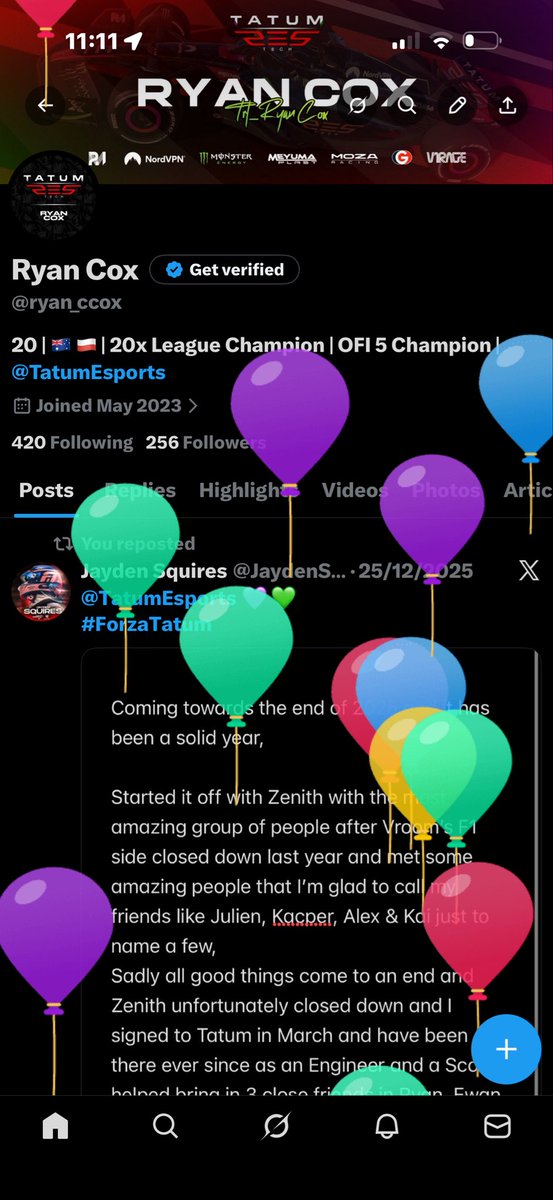 Ryan Cox tweet media