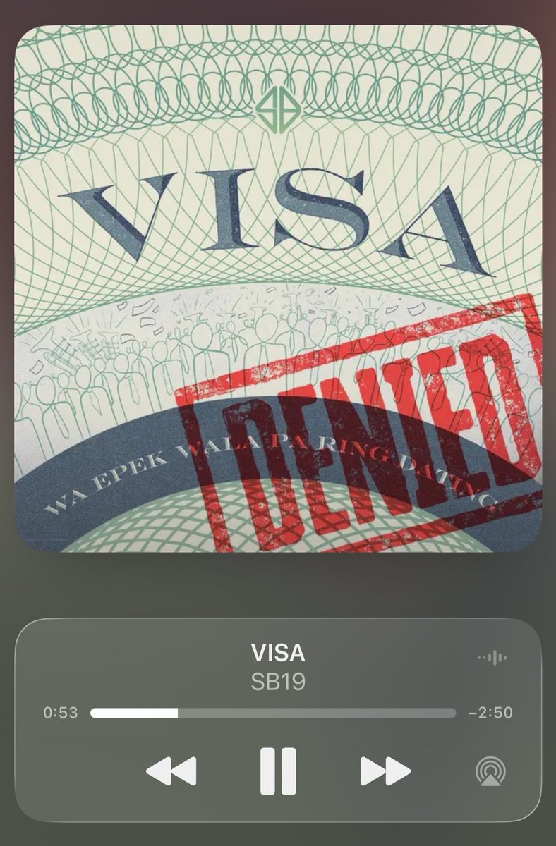 HELLBR4D's tweet photo. hi @SB19Official bat niyo ko inututan??? char ganda ng visa hahaha lupit niyo pa rin, sana may kasunod na album 🥰🥰🥰 https://t.co/504kYKfFa9