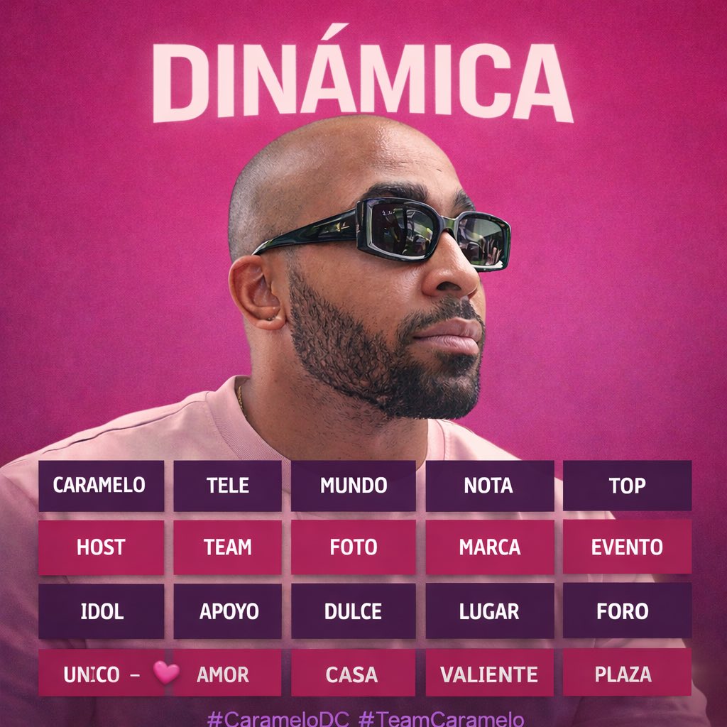 AMOR POR CARAMELO 
#CarameloDC #TeamCaramelo