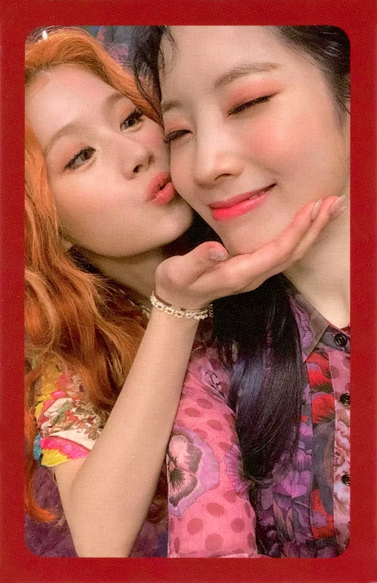 sweet9_venus's tweet photo. [SCAN] TWICE THE 9TH MINI ALBUM 'MORE &amp; MORE' "Photocard" Front &amp; Back - Unit  

#TWICE #트와이스 #ONCE #원스 
#MOREandMORE https://t.co/jTQWDoVbHL
