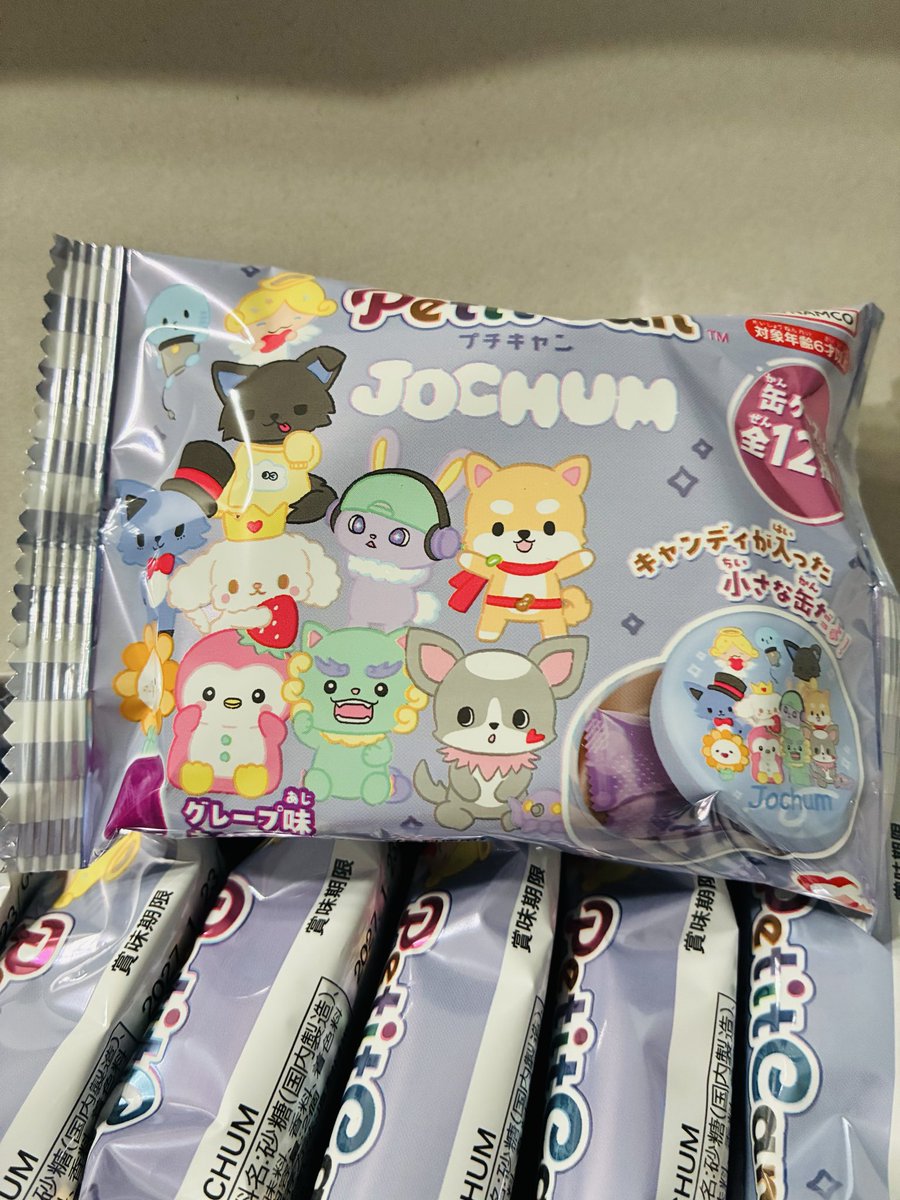 プチキャンJOCHUM 全種類欲しくて箱買い ちなみに順番は前から 集合 ぽ