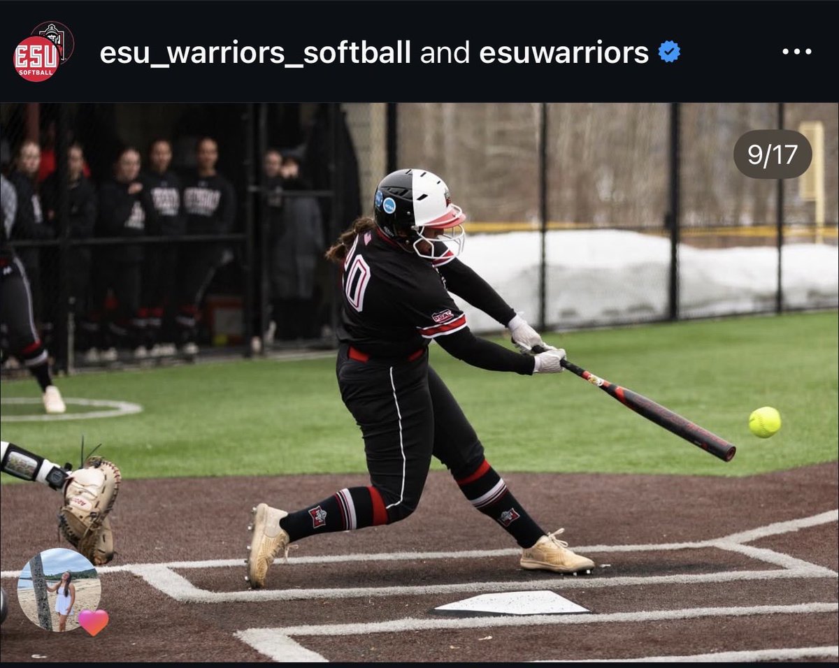 kcolangelo2023's tweet photo. ❤️🖤🥎 https://t.co/HvxBebtqa3