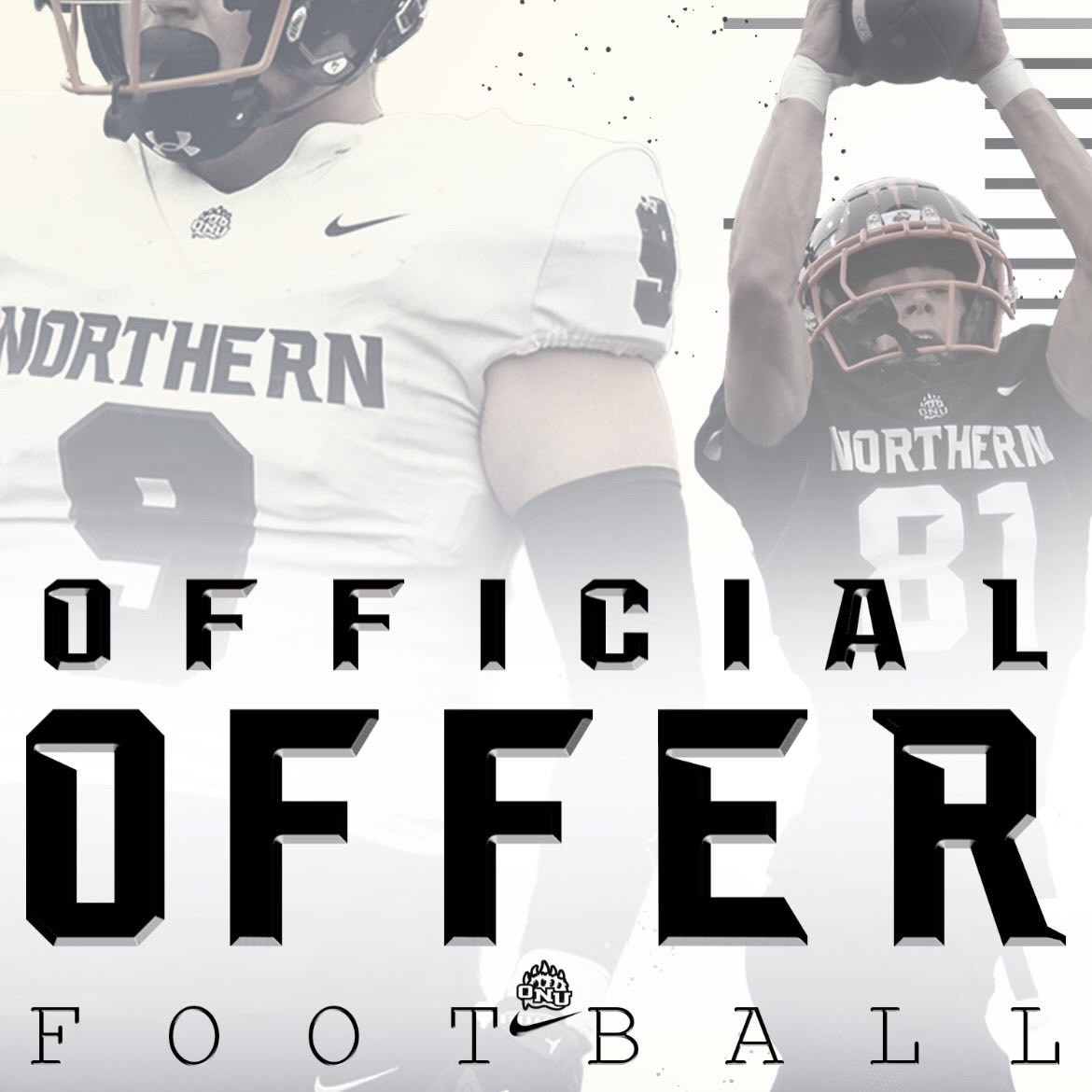 44_TorryPowell's tweet photo. Blessed to receive an offer from Ohio Northern!!!🟠⚫️ @CoachDevPatel https://t.co/uEh252NqSJ