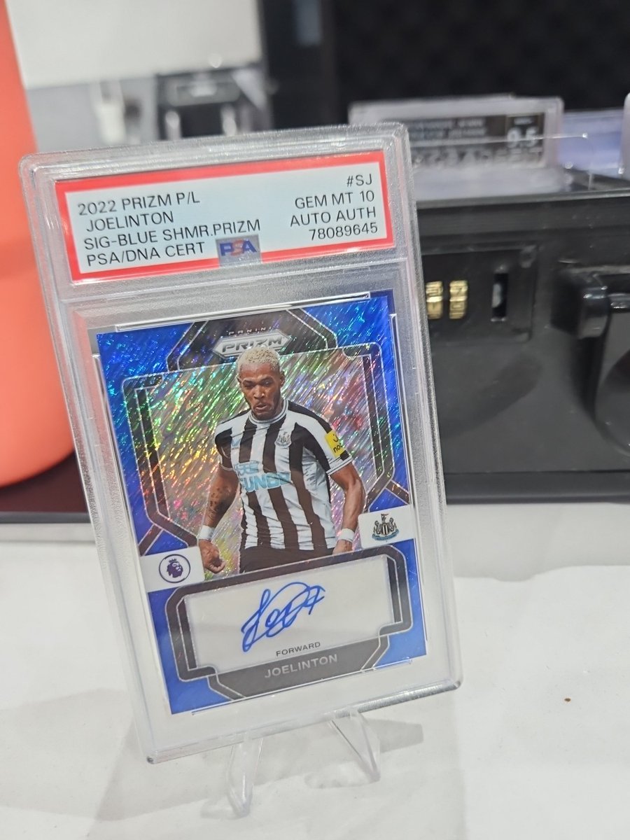 Joelinton Signatures Blue Shimmer / Blue Shmr. Prizm. PSA 10