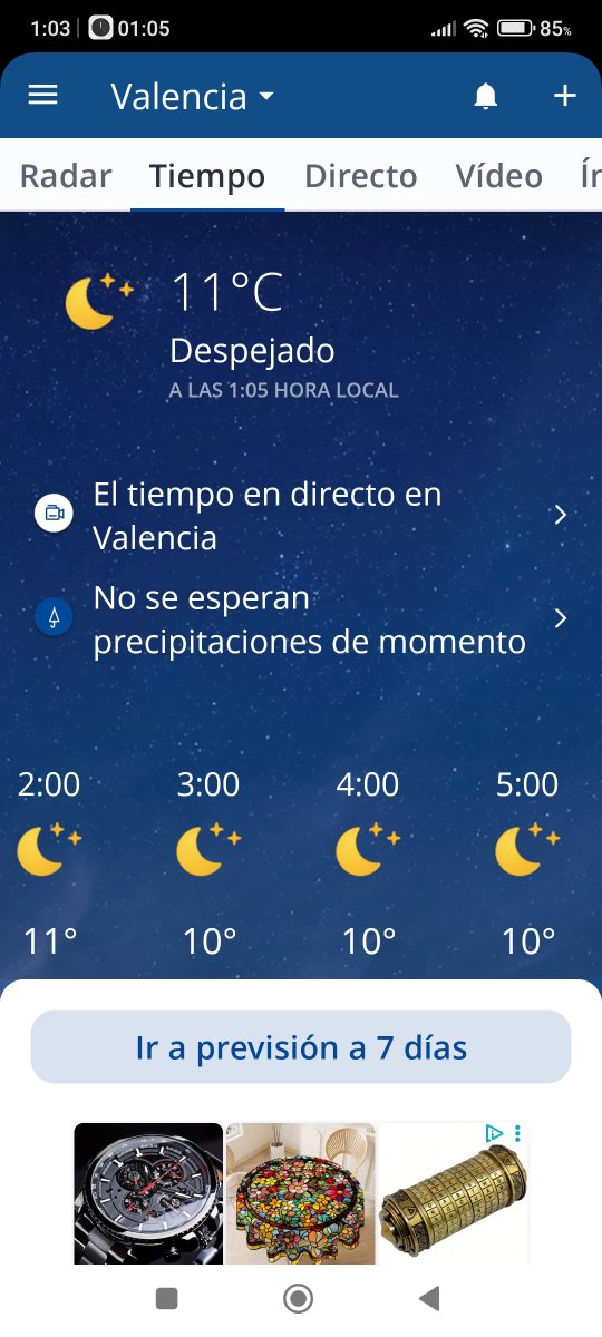 En #Valencia #Tiempo