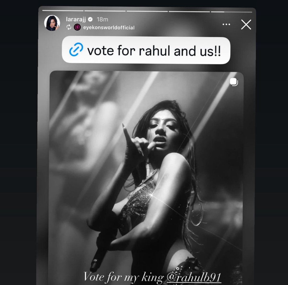 Lara when she finds out you voted today 🤭 go to iheart.com/music-awards to vote (you can vote everyday, only 1 month to go). Vote for me and <a href="/katseyeworld/">KATSEYE</a> <a href="/NewsKatseye/">KATSEYE News</a> power hour 8pm est 🫶🏽
