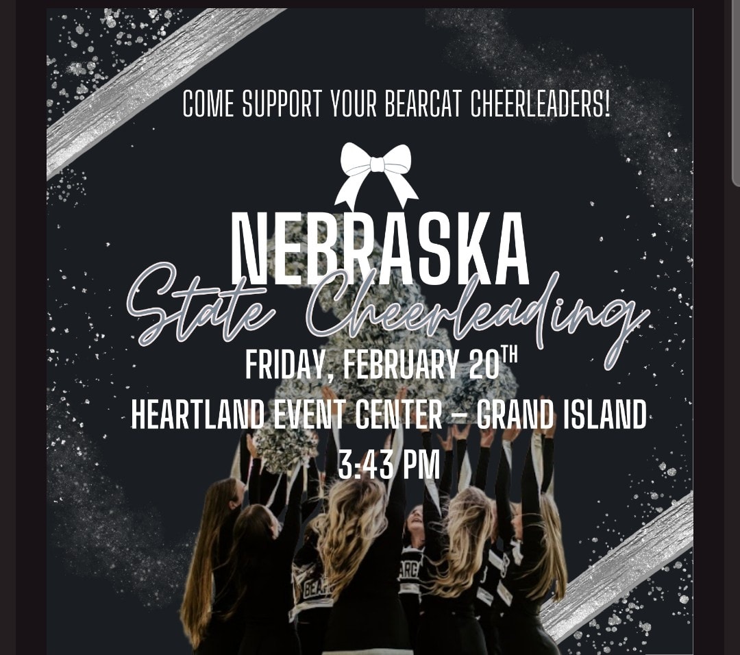 Tomorrow we cheer for our cheerleaders! Have a great day, girls! 📣 #GoBearcats