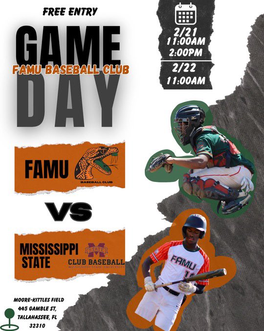 Florida A&M Club Baseball tweet media