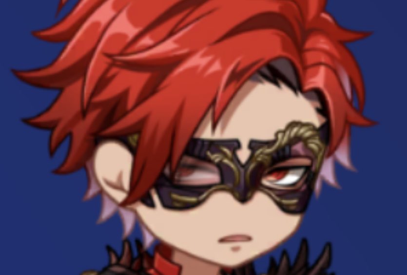 yuuri_mya's tweet photo. 描いてて気付いたんですが、仮面は闇に溶けての黒曜さんの仮面の右目、赤いレンズ？入ってますか？影のせい…？ https://t.co/nNDjkrfUaK