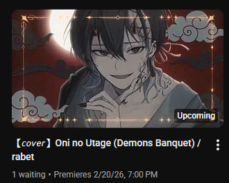 DAMN I JUST POSTED THIS?? WHO'S ALREADY WAITING