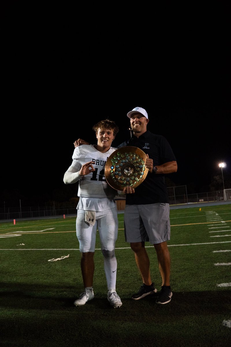 Throwback to my first year playing QB back in 2017 at 7 years old. We've come a long way!