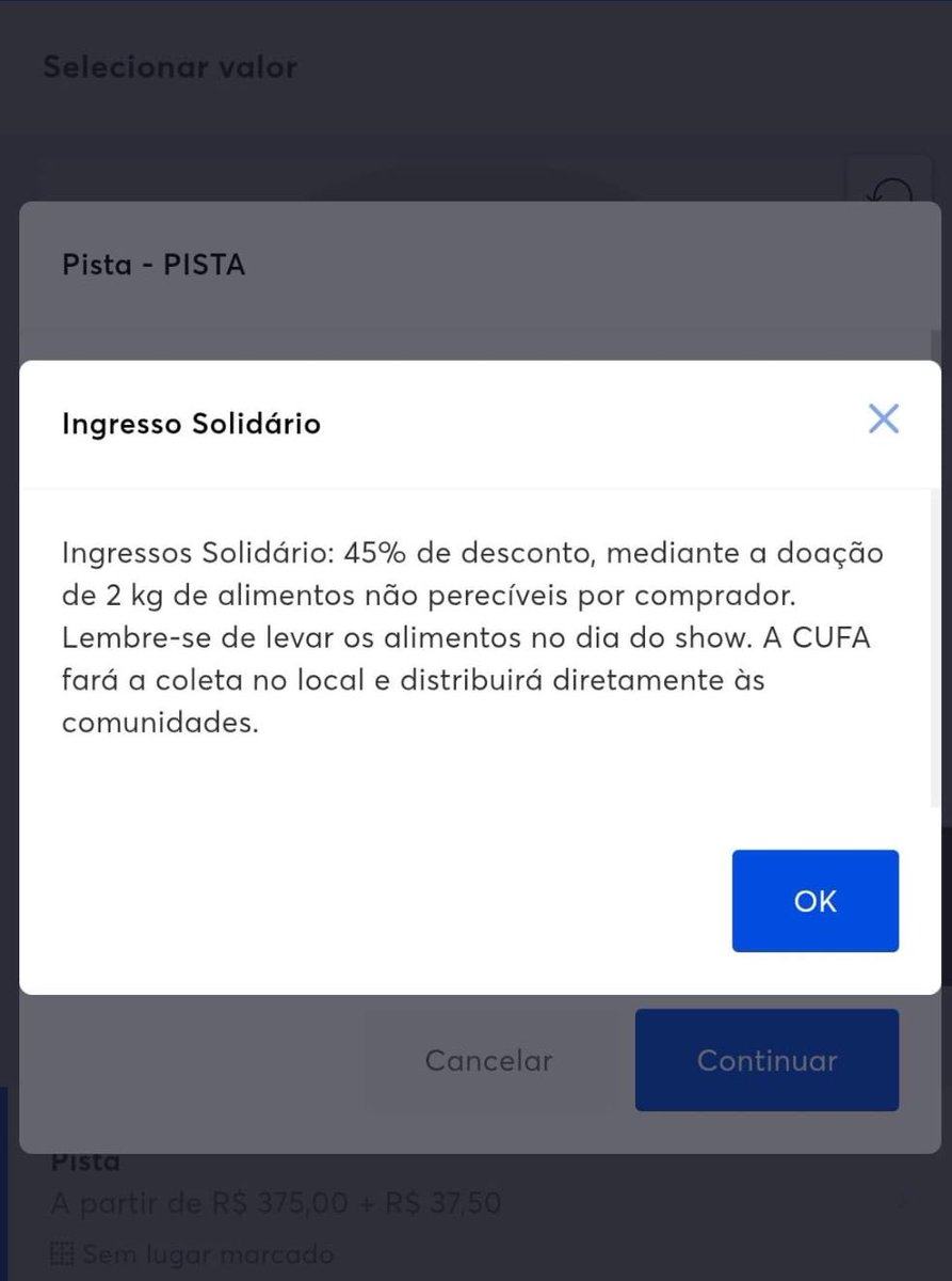 🚨SALDÃO SHOW DO THE WEEKND! Leve 2 kg de alimentos não perecíveis e garanta 45% DE DESCONTO em setores selecionados do show no Rio de Janeiro e São Paulo!