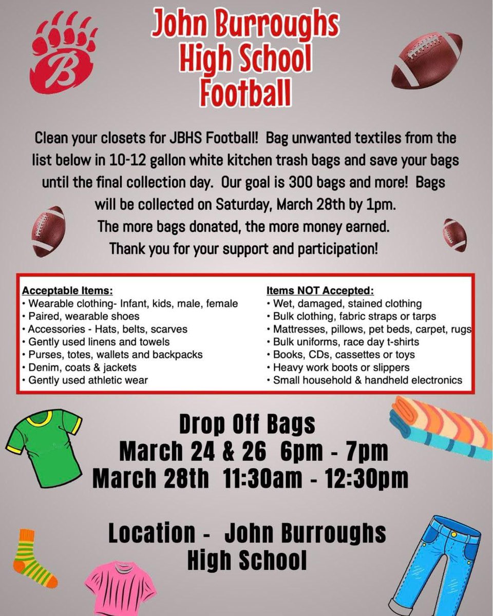 Burroughs Football tweet media