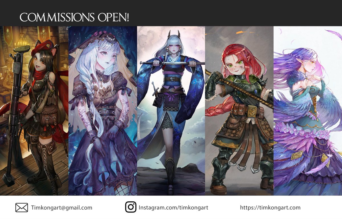 Timkongart - Commission are open tweet media