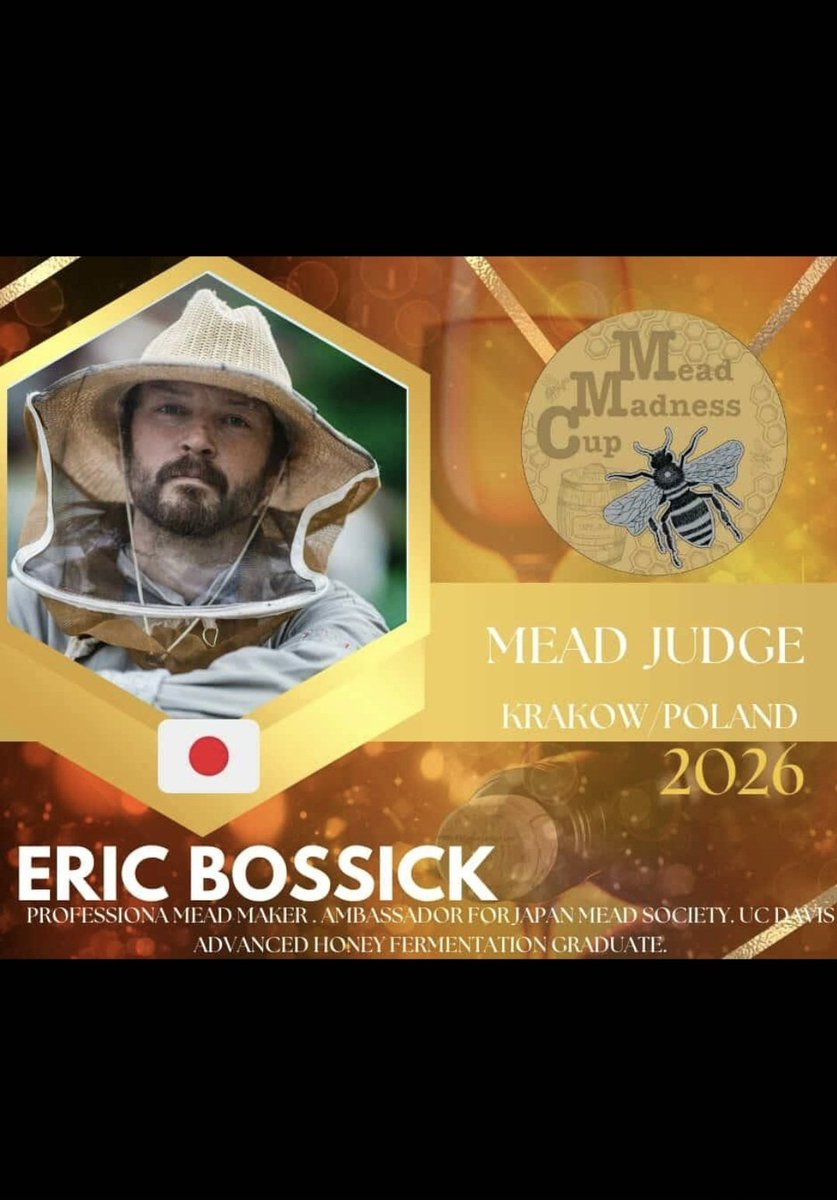 WickedWayMead's tweet photo. ヨーロッパ最大、そして現在では世界最大のミードコンクールである Mead Madness Cup の審査員として再び招待を受け、ポーランドの Kraków に到着しました。
今回でこのコンクールでの審査は3回目となります。🥂

Once again I was invited to judge at Mead Madness Cup in Krakow, Poland. https://t.co/5EgEA3seiH