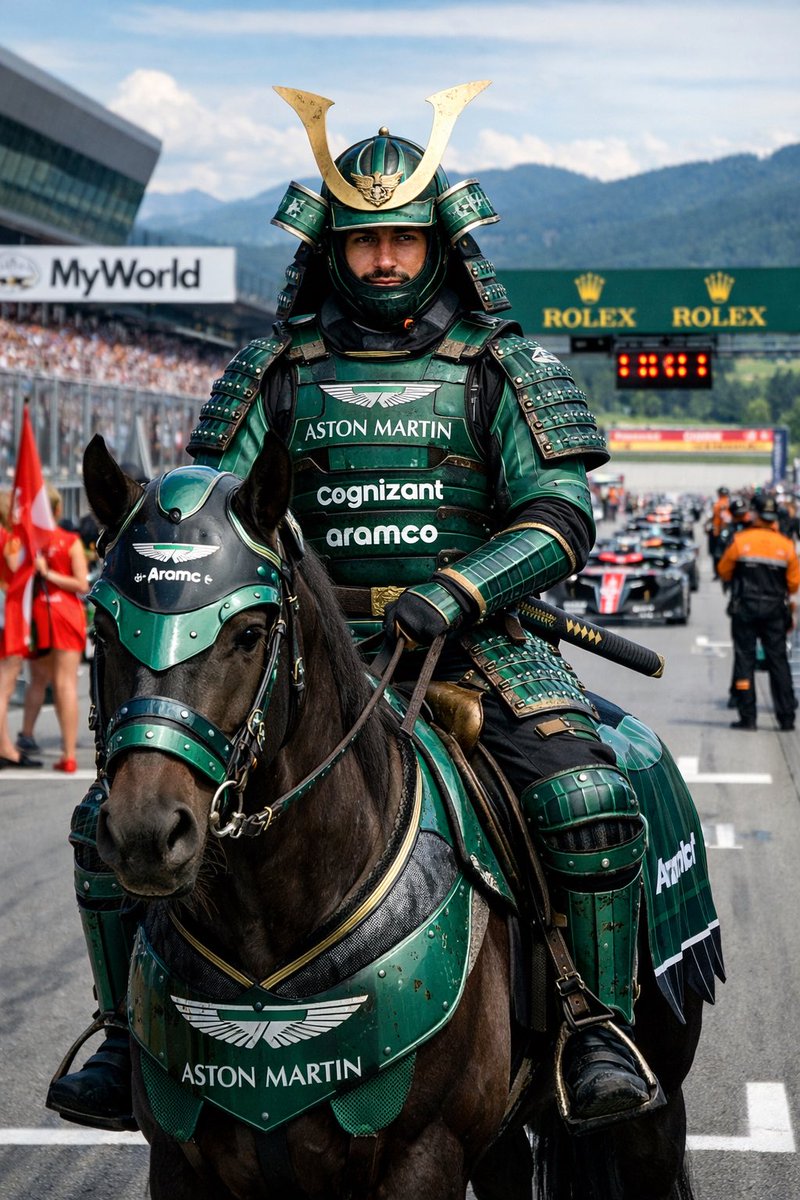 Fernando Alonso en el GP de Australia con la realidad totalmente alterada.

PD: El caballo corre más que su propio coche.