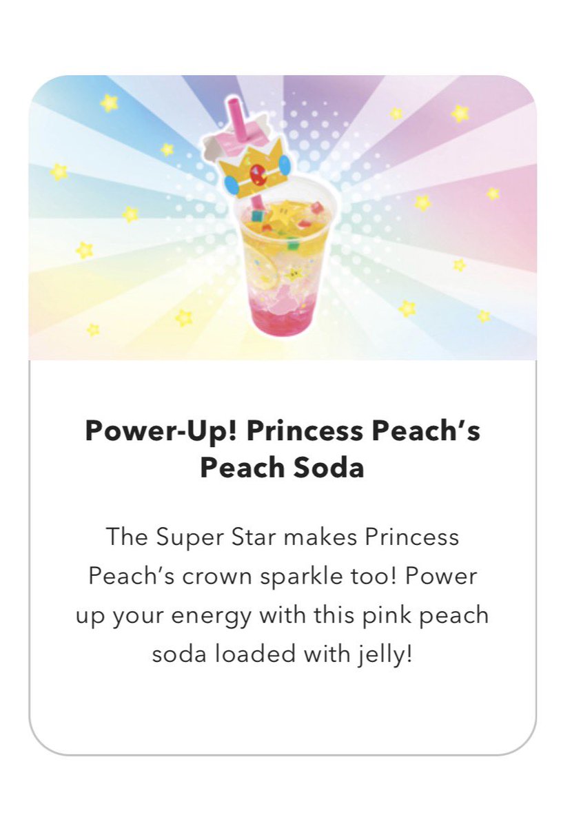 Power-Up! Princess Peach soda coming for Super Nintendo World at Universal Studios Japan’s 5th Anniversary 🩷