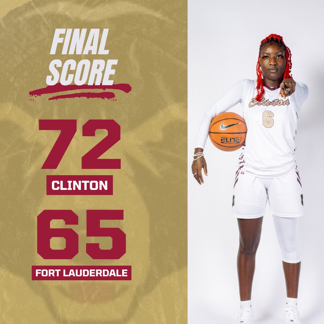 Clinton College Women's Basketball tweet media