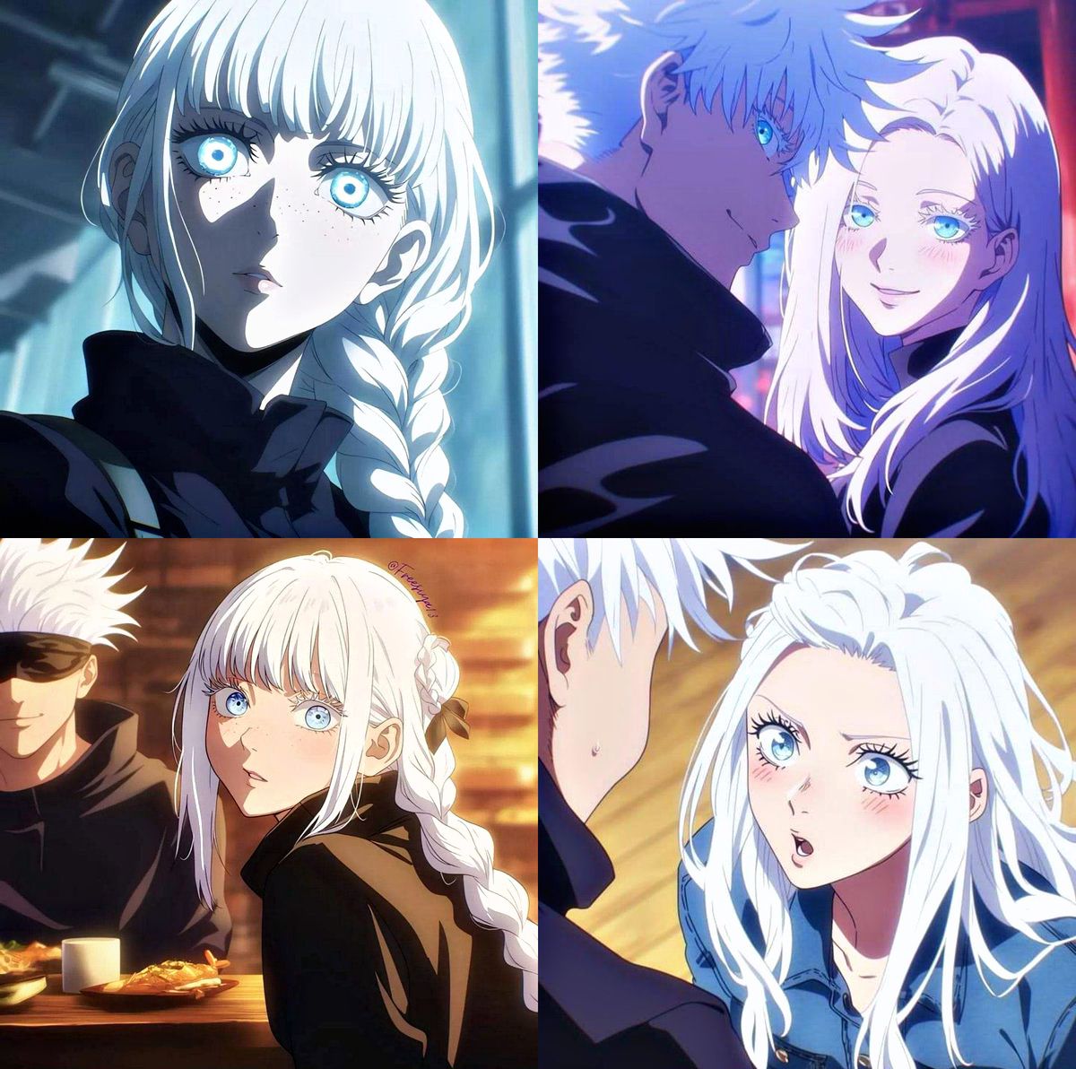 AnimexBase's tweet photo. If gojo had a sister https://t.co/jj2i1GsQ0T