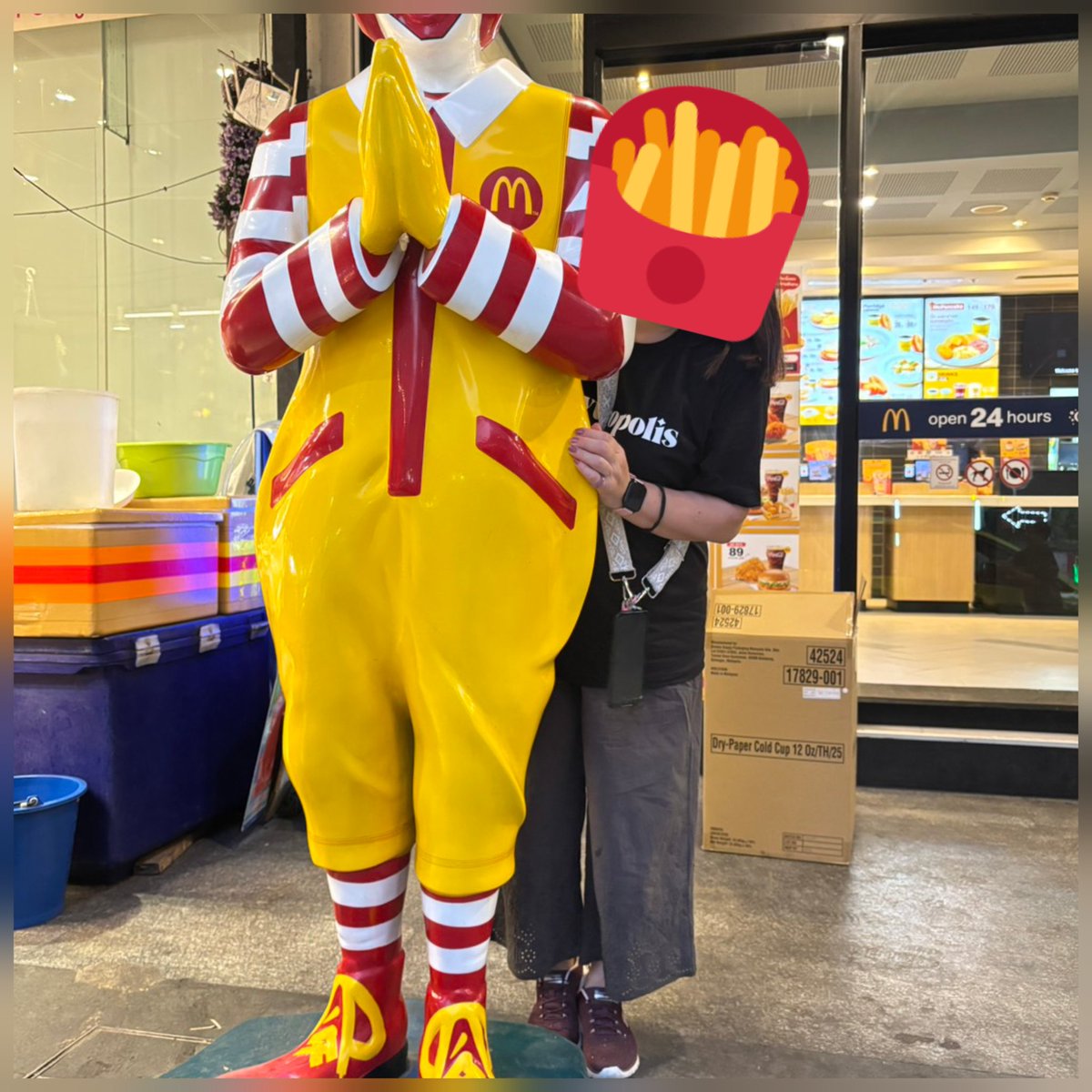 chi_ymama's tweet photo. これも念願の朝Mac
おかゆ➰💜

#Ymama タイ🇹🇭2026 https://t.co/WJISJF9H0a