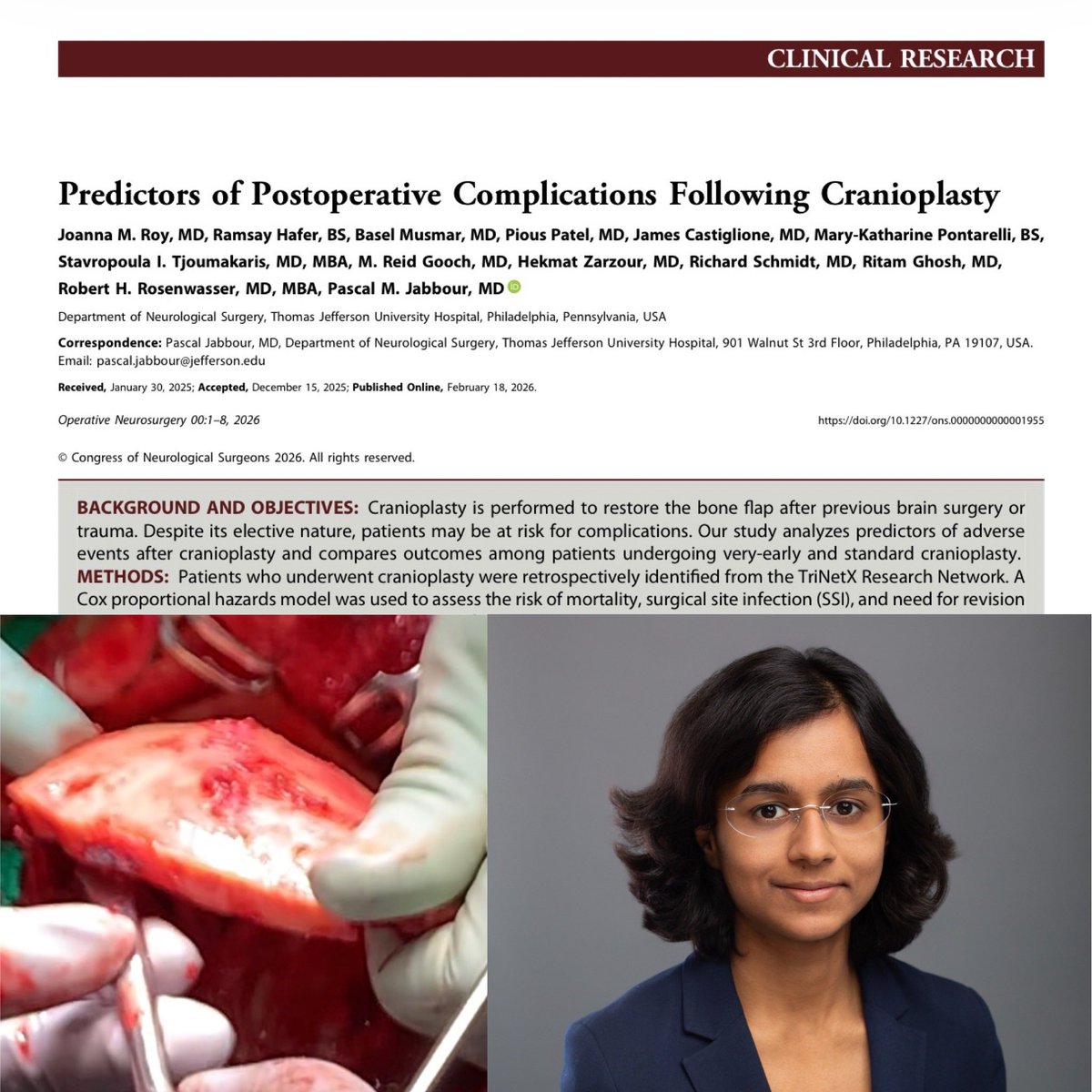 Pascal Jabbour MD, FAANS, FACS, FAHA tweet media