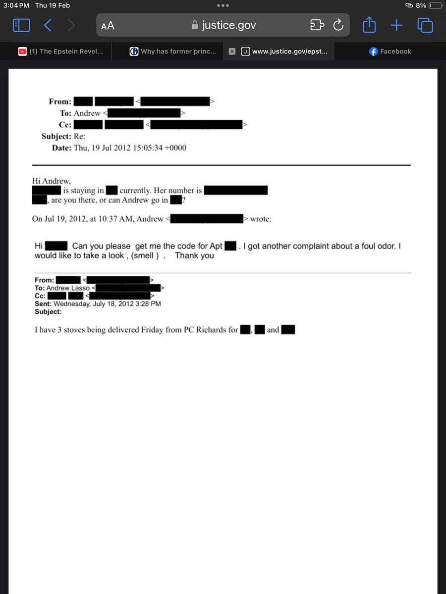 Here’s a weird one from the #EpsteinFiles