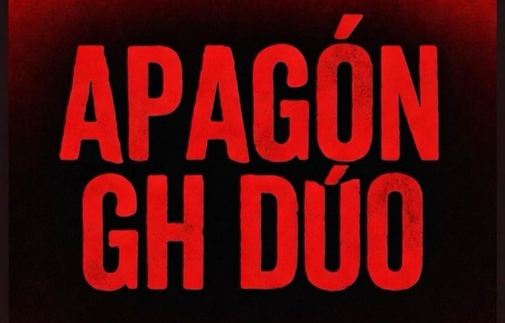 Siempre tienen que hacer lo mismo, siempre liarla y hacer lo que el programa quiere… que asco todas las ediciones igual

#ApagónGHDúo #GHDúoGala7