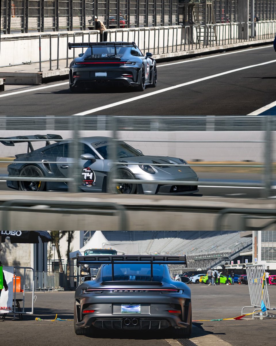 TrackDayMexico's tweet photo. Porsche 911 GT3 RS en el arranque de Time Attack México en el Autódromo Hnos. Rodríguez

#timeattack #trackday #ahr #trackdaymexico https://t.co/lFb5z3We8Z